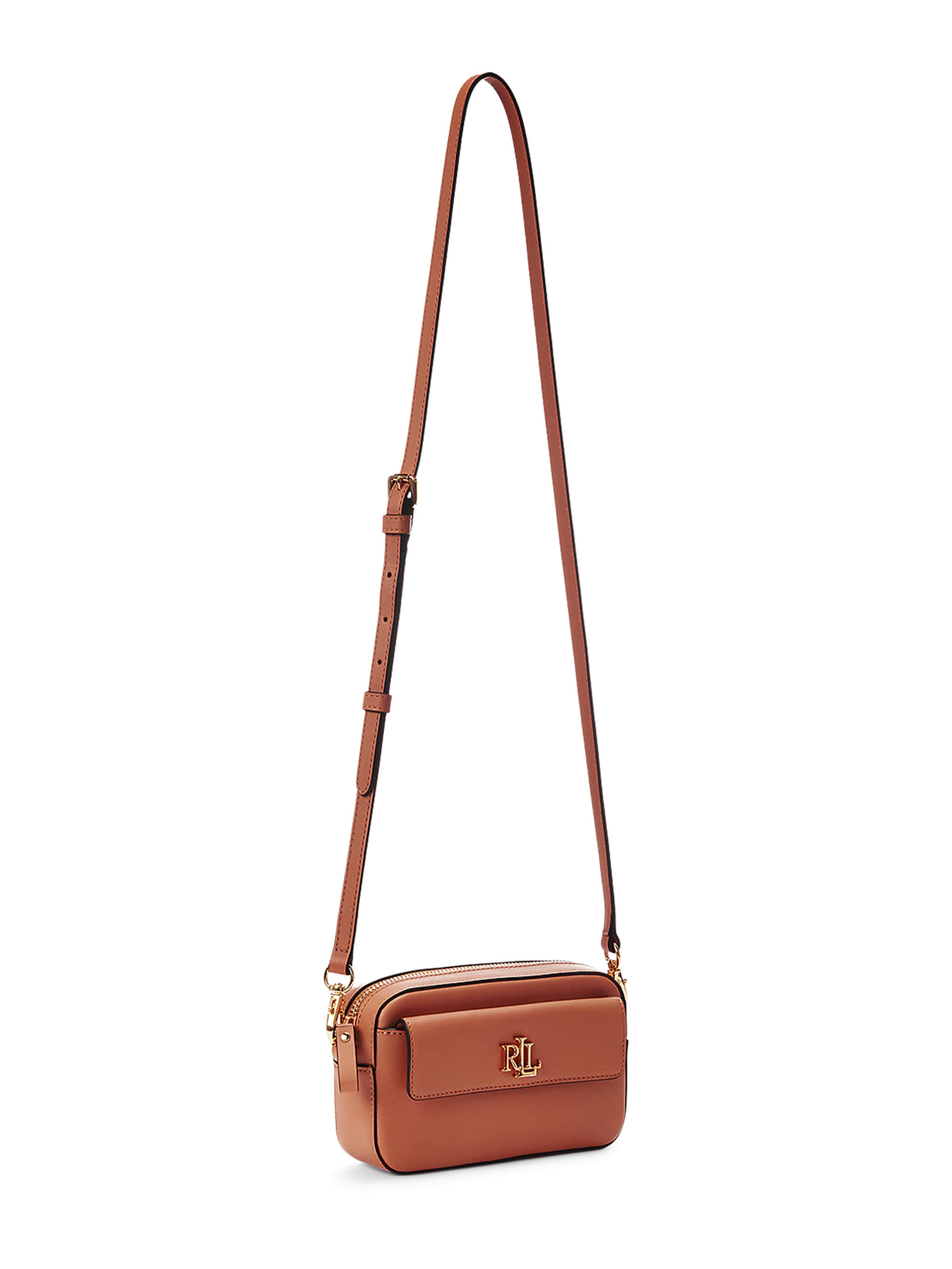 Lauren Ralph Lauren Taška cez rameno - Hnedá