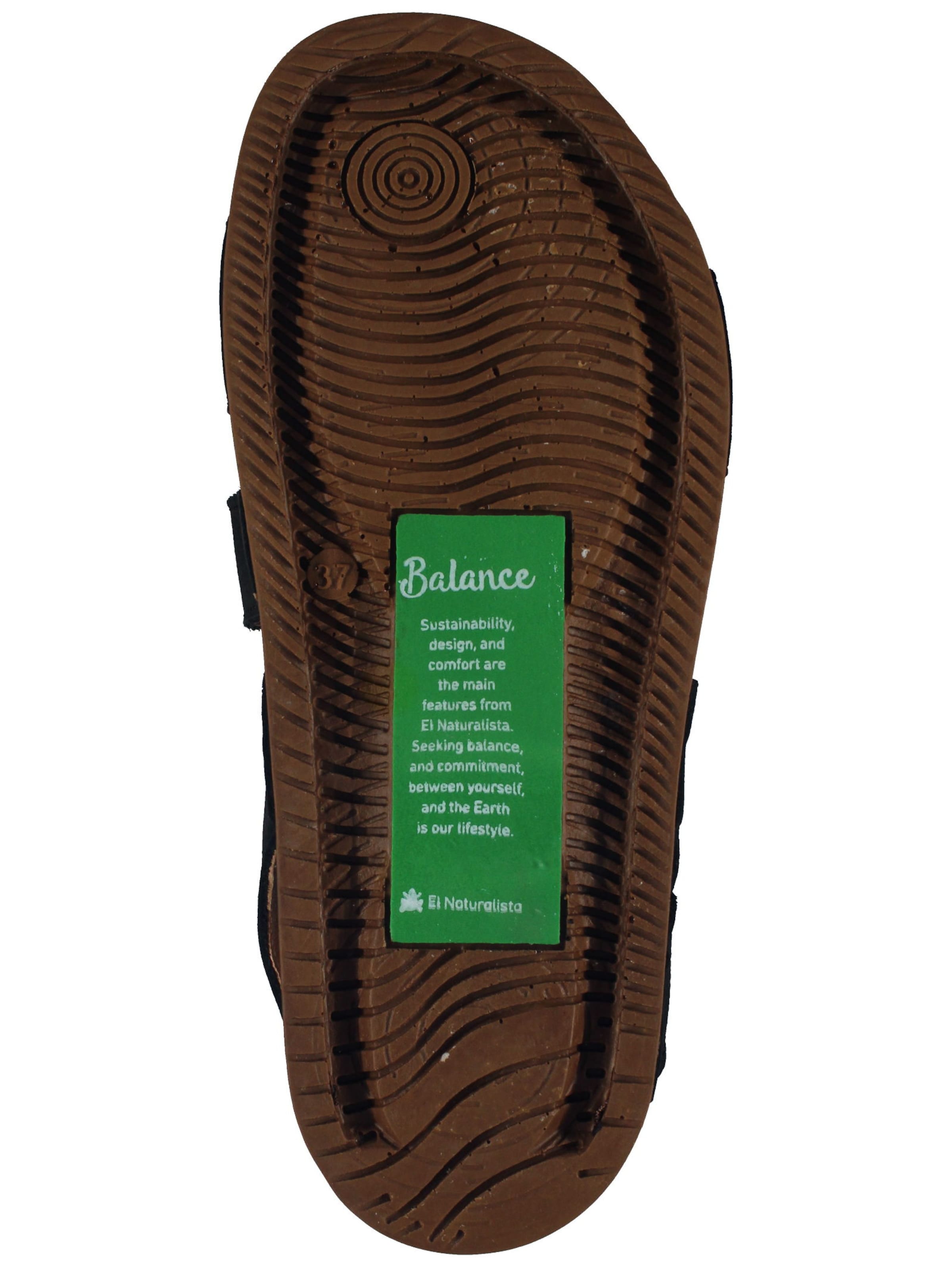EL NATURALISTA - Sandália em preto