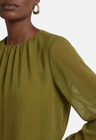 zero Bluse in Braun