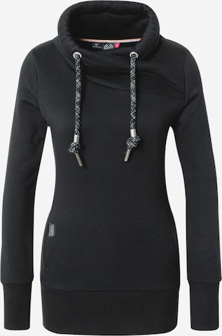 melns Ragwear Sportisks džemperis 'Neska': no priekšpuses
