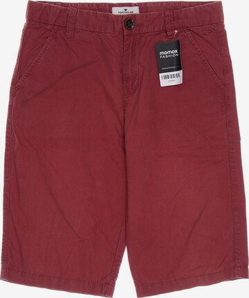 TOM TAILOR Shorts in 34 in Red: front