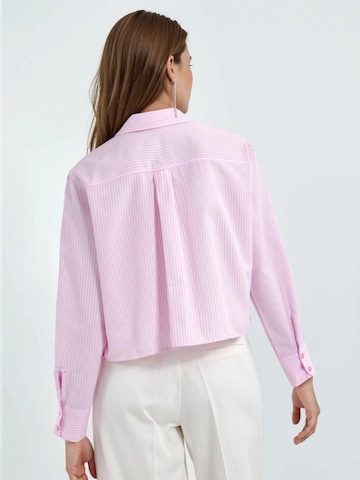 Qu Style Hemden in Pink