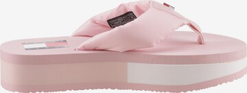 Tommy Jeans Zehentrenner in Pink