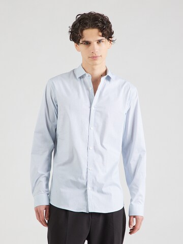 JACK & JONES Slim Fit Paita 'JPRBLABLACKPOOL' värissä sininen: etupuoli