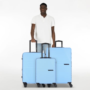 Ensemble de bagages cocoono en bleu : devant