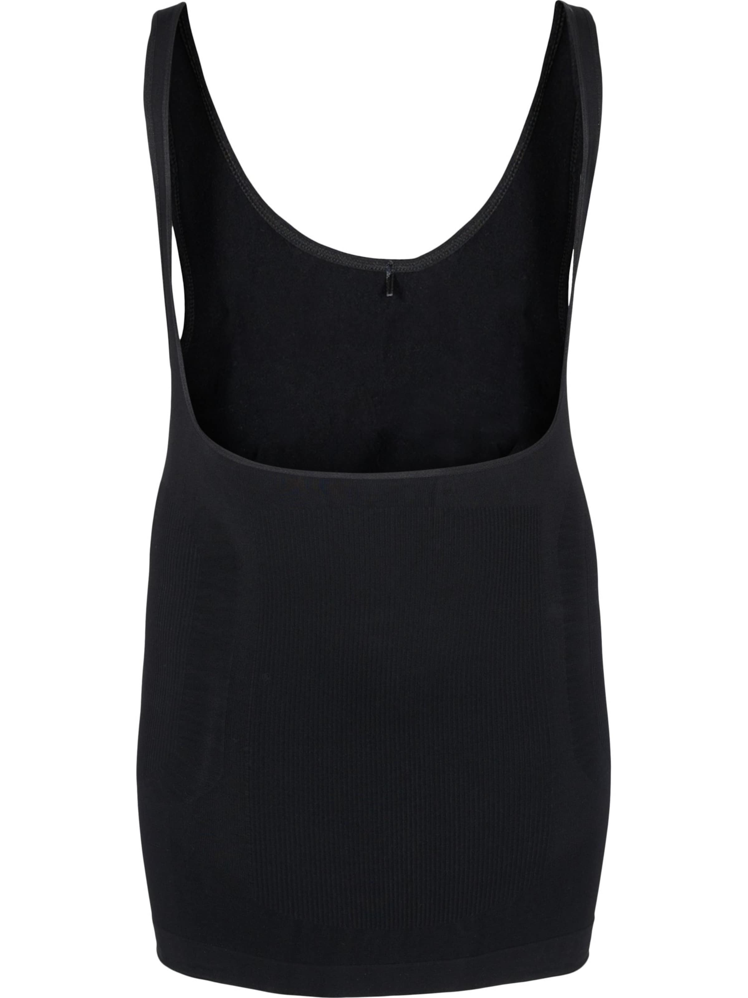 Devoted by Zizzi Корректирующий топ 'Torsette' в Черный: спереди