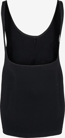 Haut modelant 'Torsette' Devoted by Zizzi en noir : devant