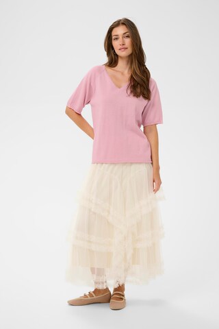 Cream Pullover 'CRRomane' in Pink