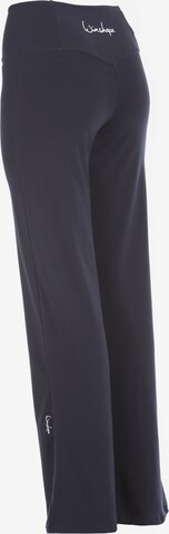 Winshape - Acampanado Pantalón deportivo 'WH3' en azul