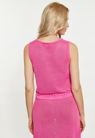 IZIA Knitted Top in Pink