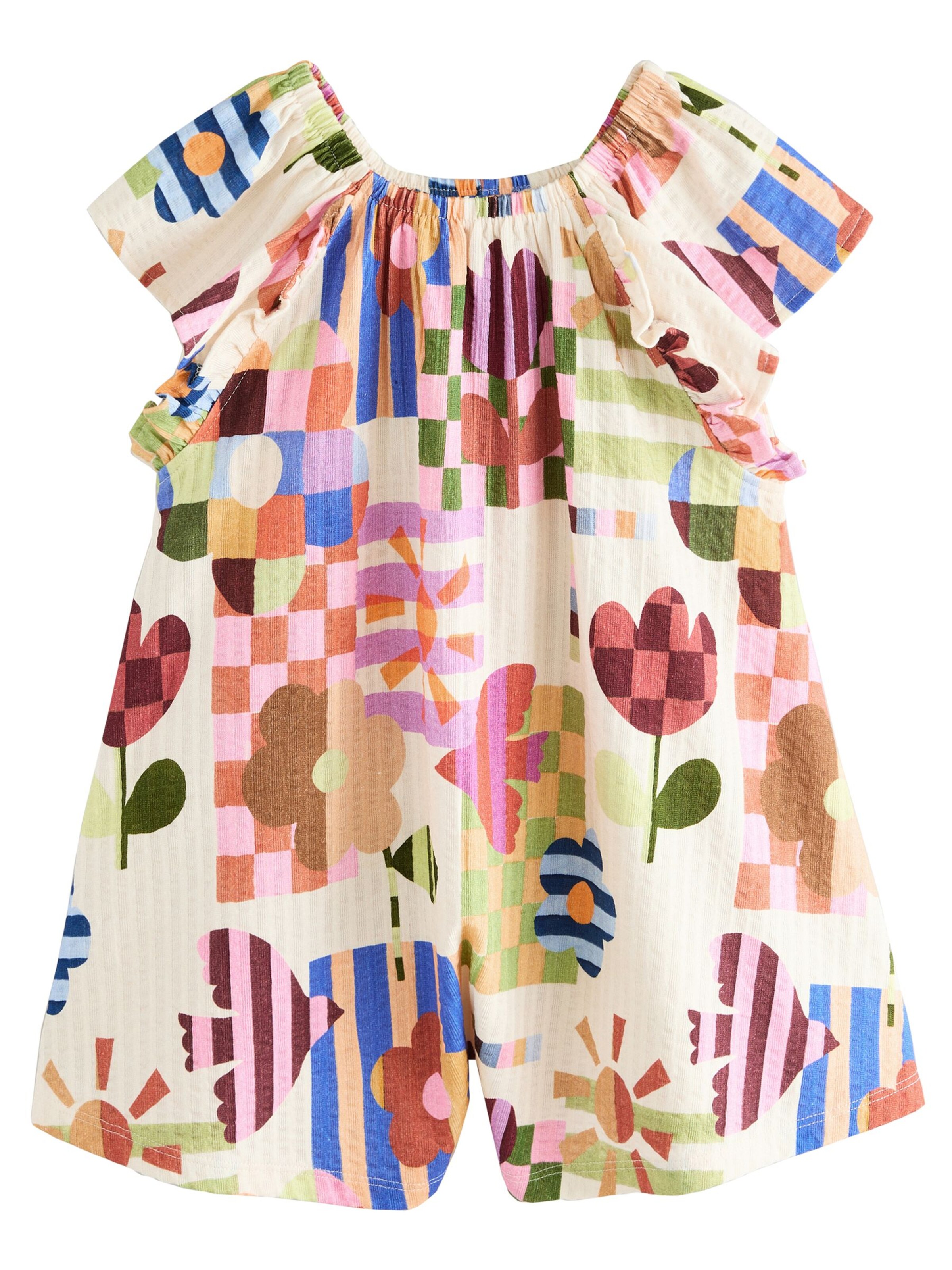 Next Overal – pink: přední strana