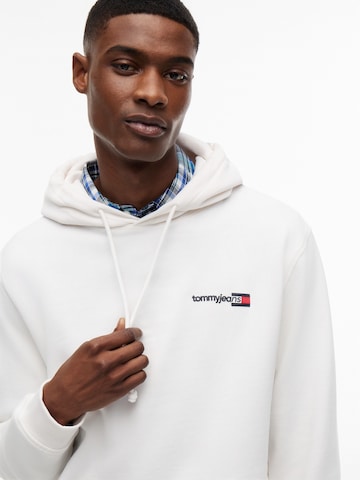 Tommy Jeans Collegepaita värissä valkoinen