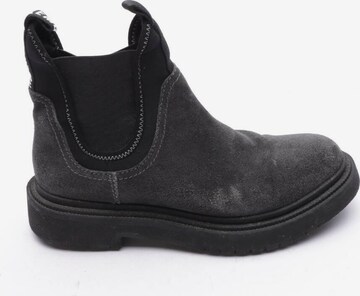 BIKKEMBERGS Stiefeletten 40 in Grau: predná strana