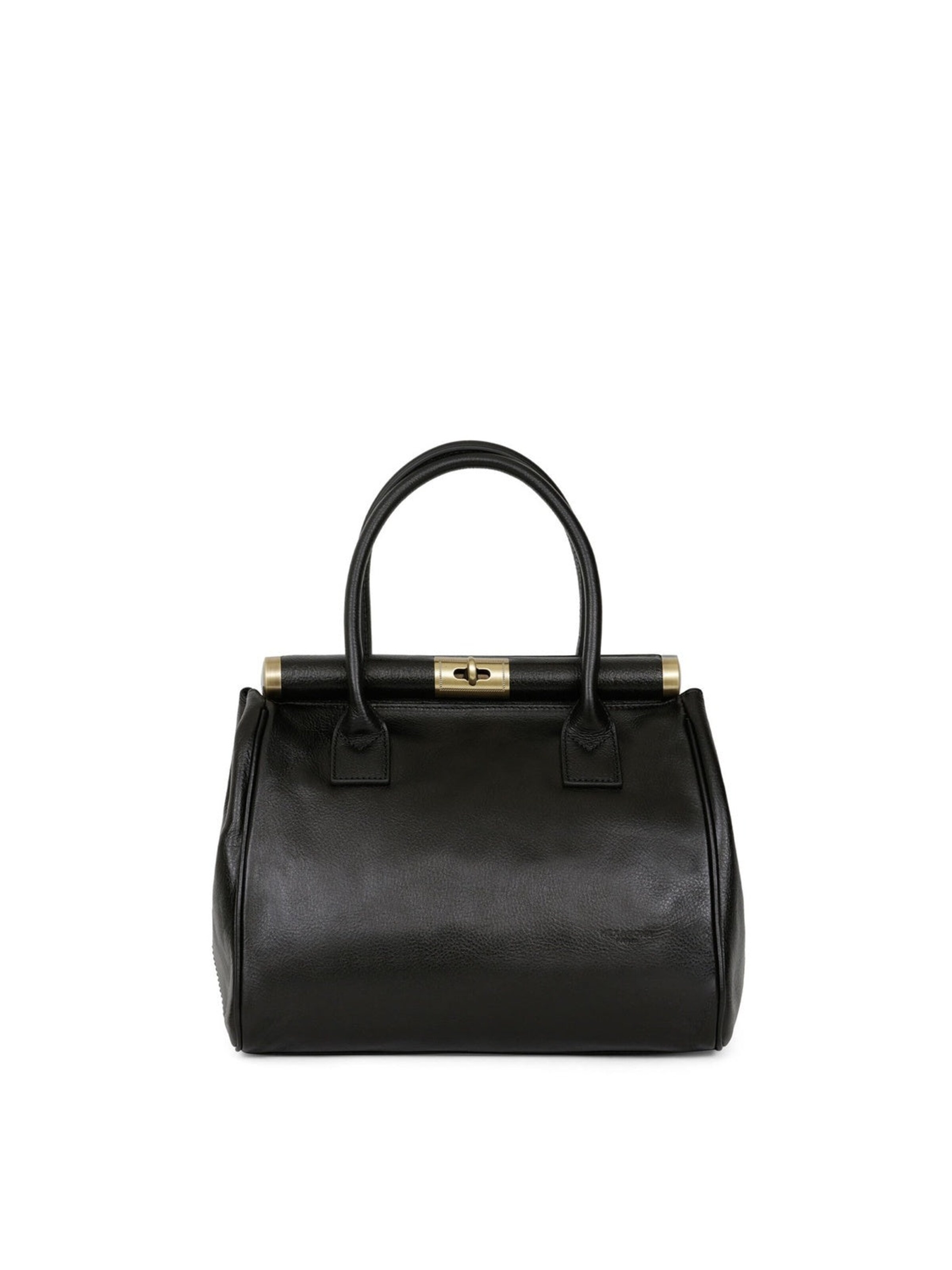Hexagona Handtasche 'République'‌‌‌‌‌ in Schwarz: Vorderseite