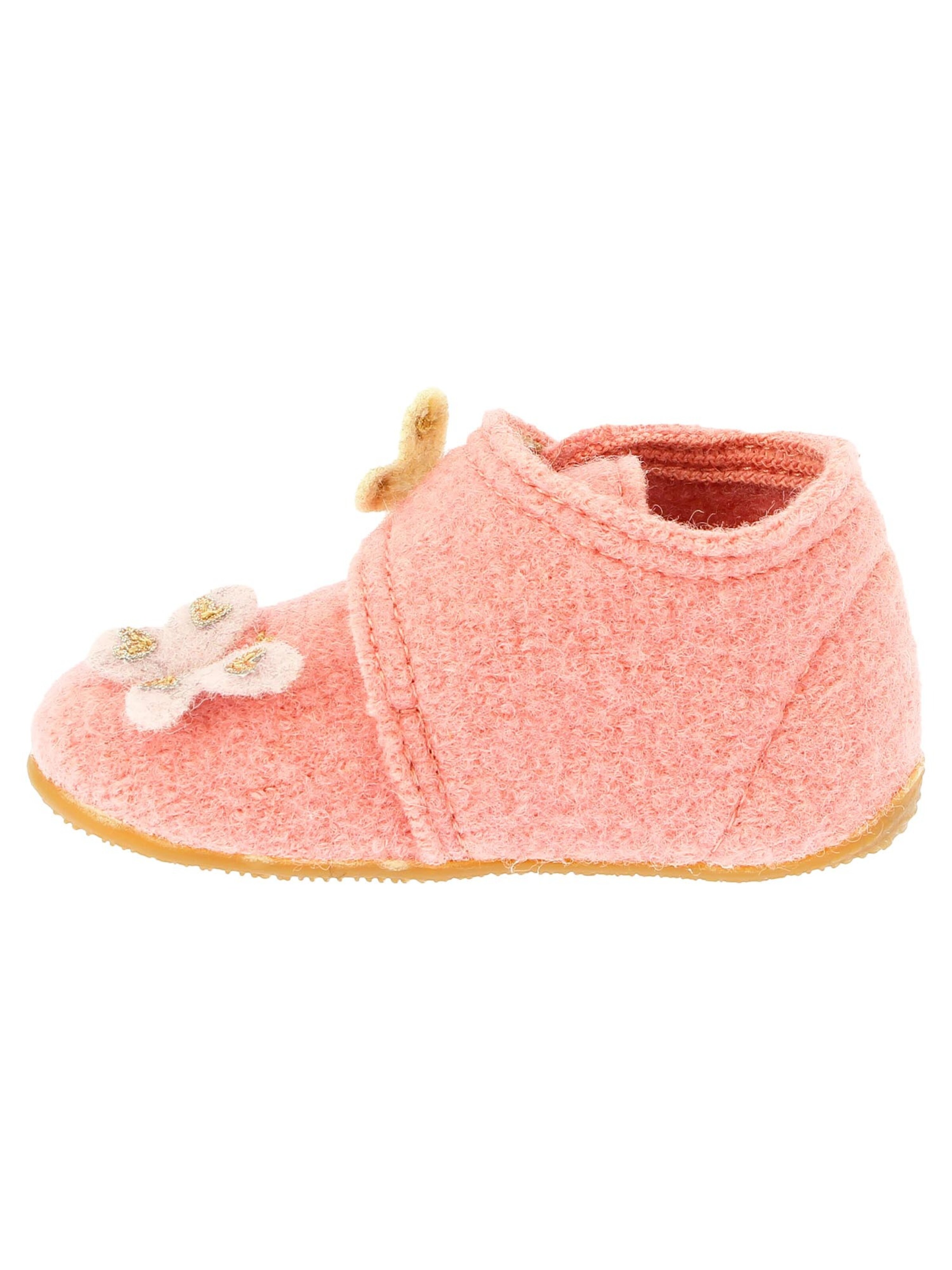 Living Kitzbühel Slippers 'Schurwolle' in Pink
