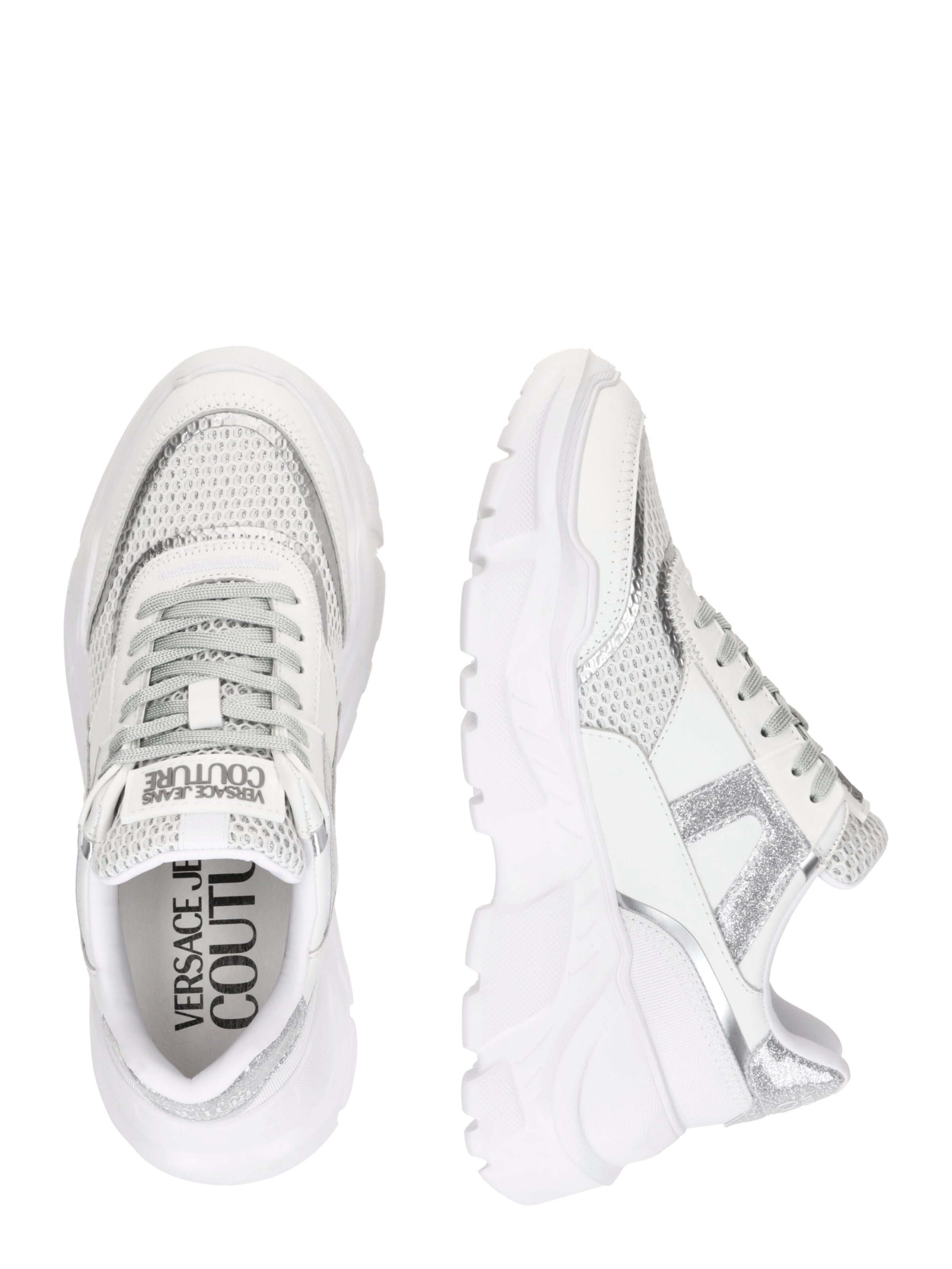 Versace Jeans Couture Σνίκερ χαμηλό 'SPEETRACK' σε λευκό