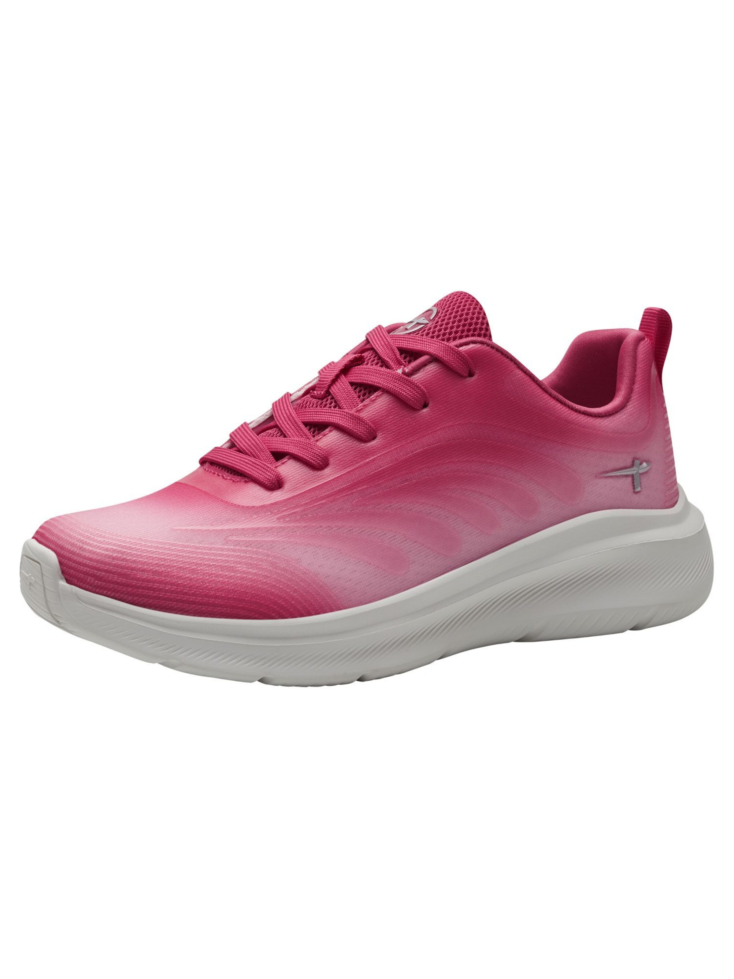 Tamaris Platform trainers in Pink: front