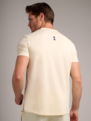 nordicdots Performance shirt 'Performance V-Tee' in Yellow