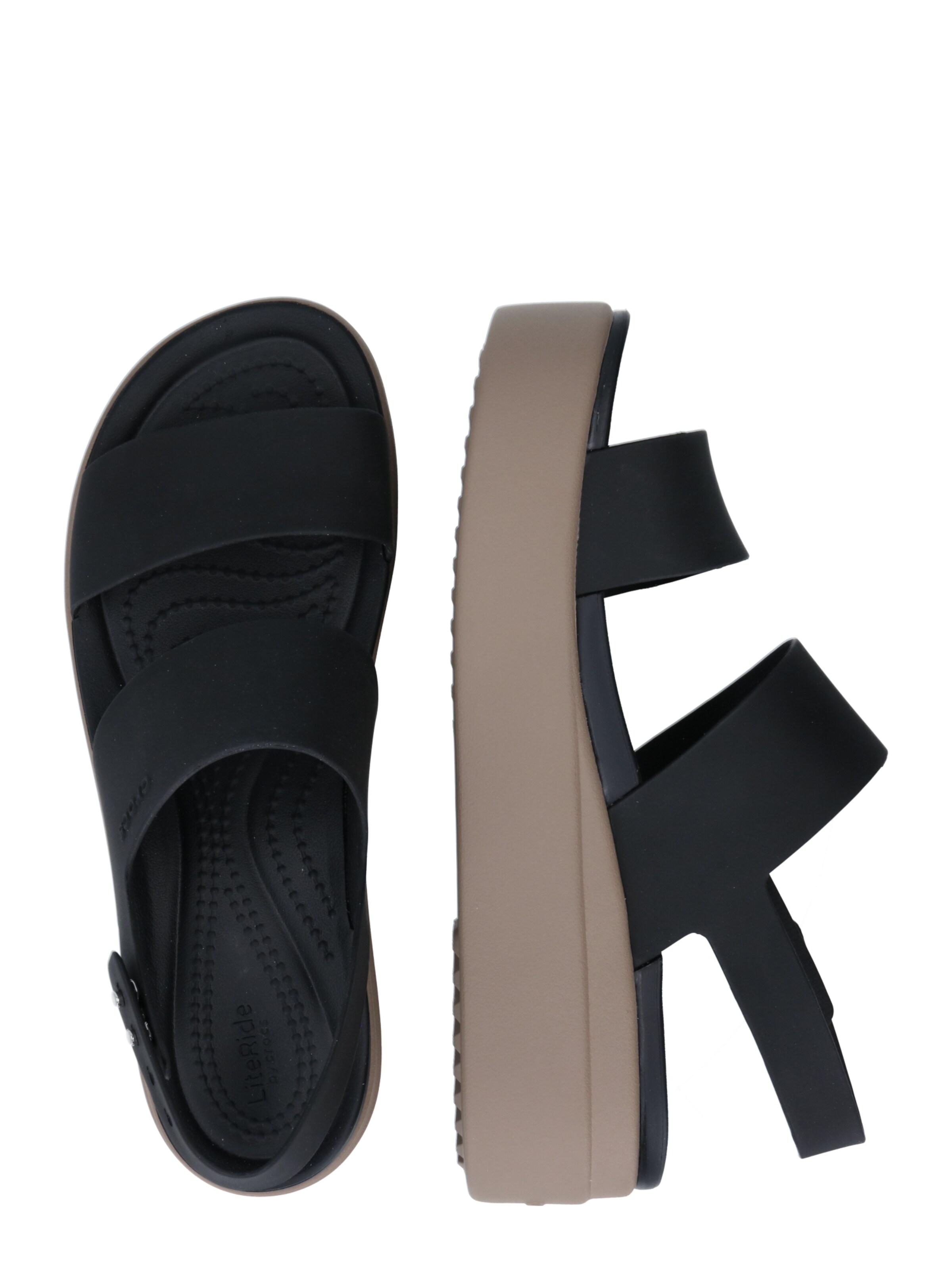 Crocs Sandaalit 'Brooklyn' värissä musta