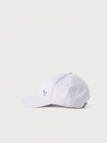 PUMA - Gorra 'ESS' en blanco