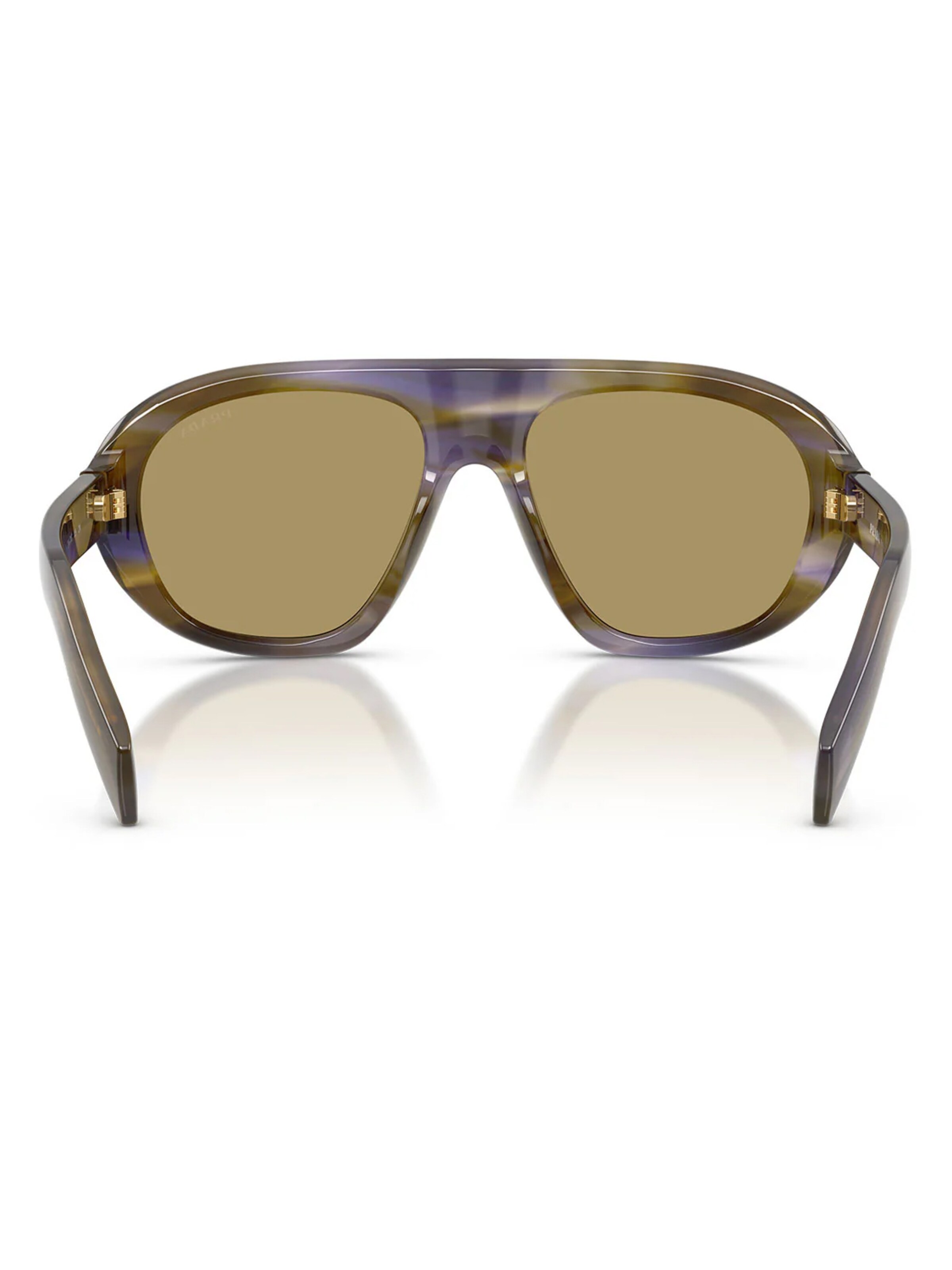 PRADA Zonnebril 'Prada  PRC05S 23G70G' in Beige