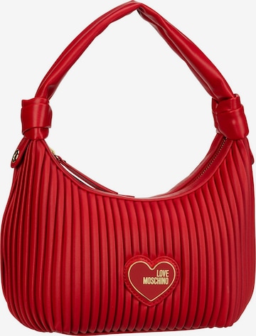 Love Moschino Handtasche in Rot: predná strana