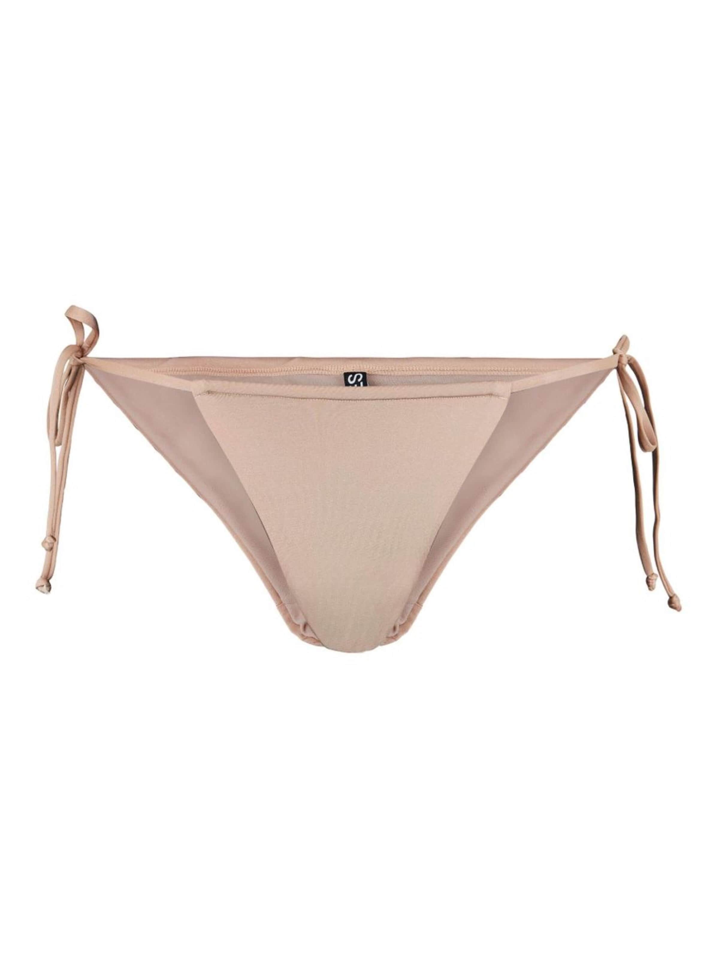 PIECES Bikinitrusse i beige: forside