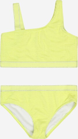 River Island Bustier Bikini 'HUNZA' - sárga: elől