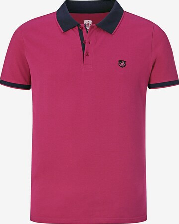 Jan Vanderstorm Poloshirt ' Lavrans ' in Pink: predná strana