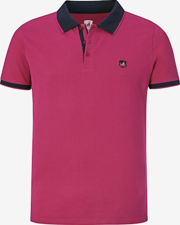 Jan Vanderstorm Poloshirt ' Lavrans ' in Pink: predná strana