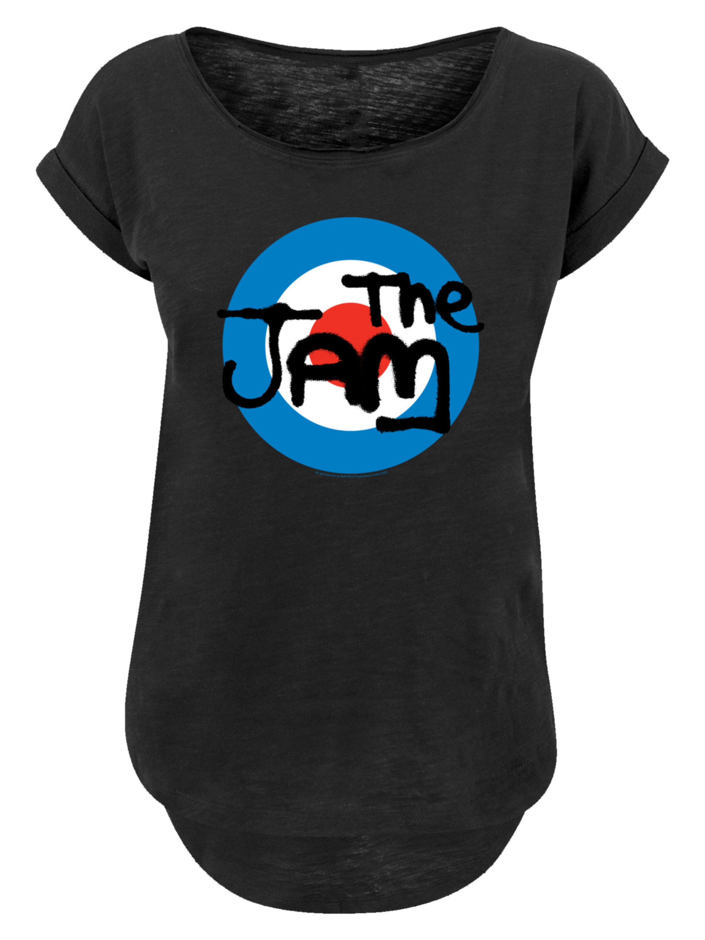 F4NT4STIC T-Shirt 'The Who' in Schwarz: Vorderseite