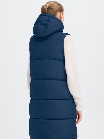 Gilet ' OXMINNA LONG ' di Oxmo in blu