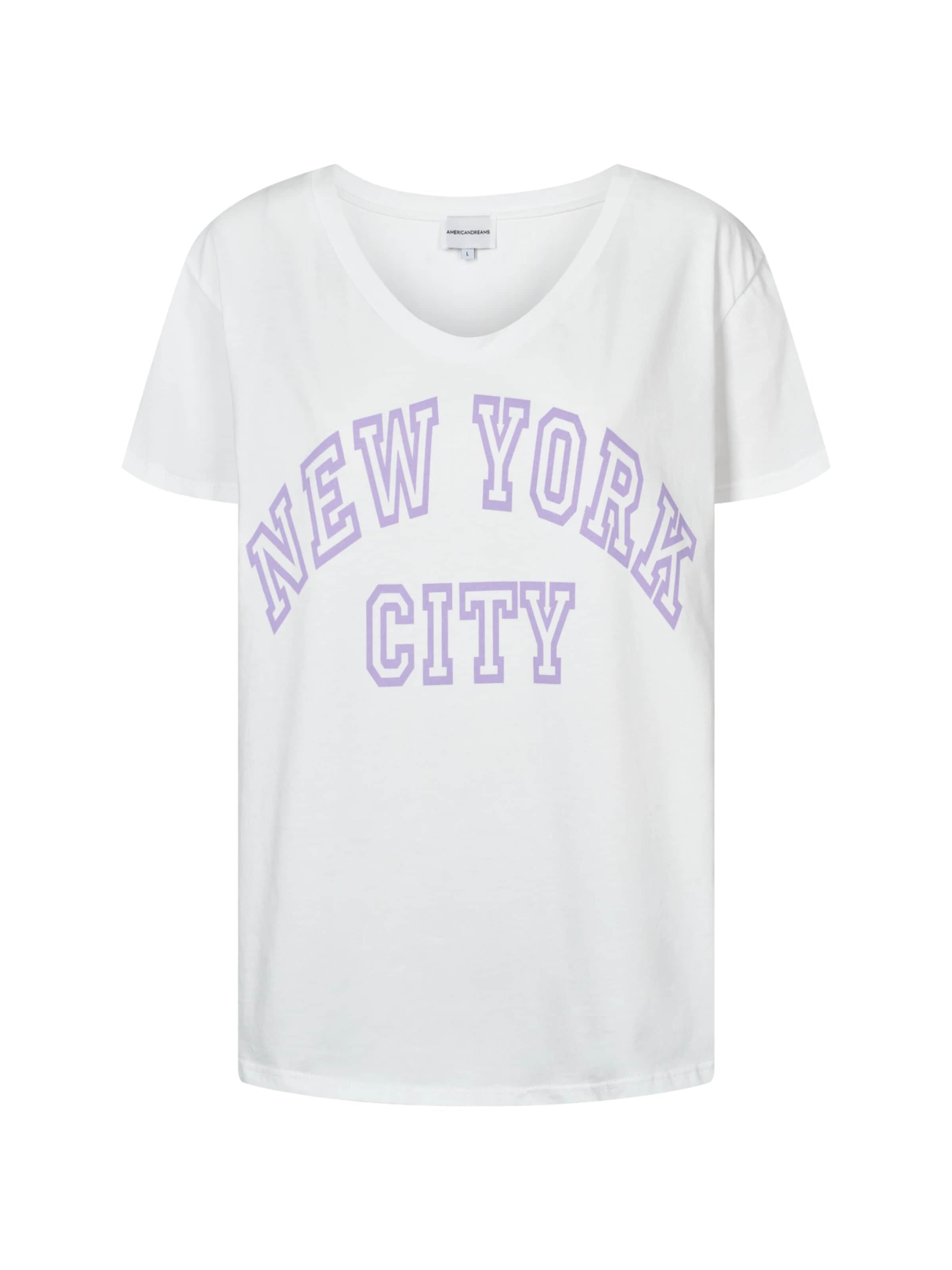 americandreams Overdel 'T-shirt' i S i lilla, Produktvisning