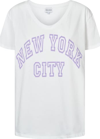 americandreams Overdel 'T-shirt' i lilla: forside