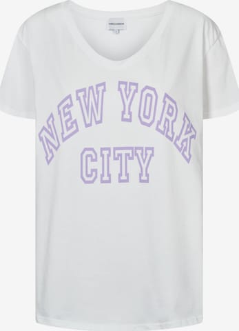americandreams Top 'T-shirt' in Lila: Vorderseite