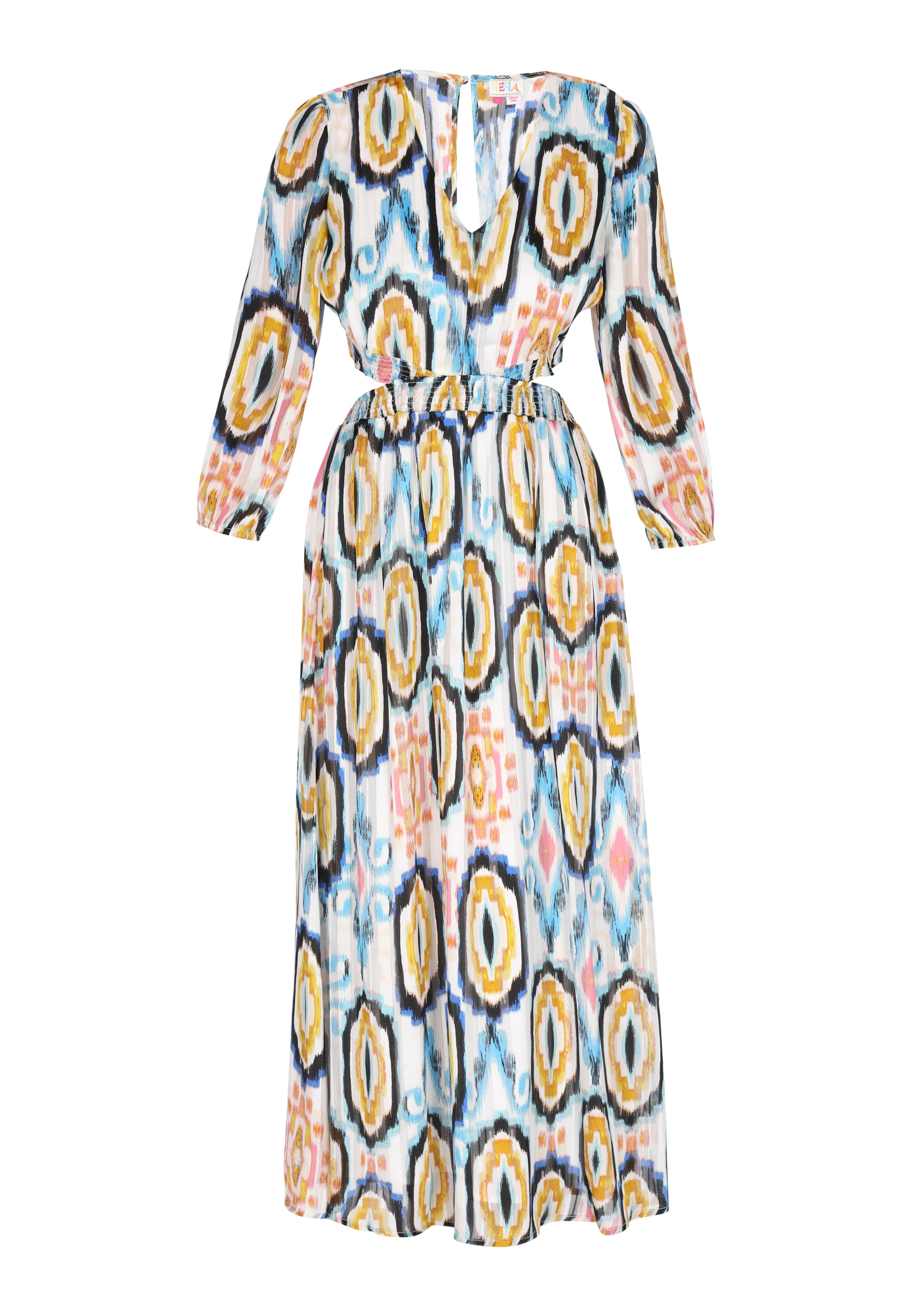 IZIA Dress in Blue: front