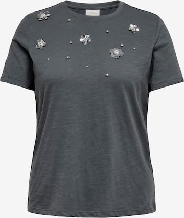 ONLY Carmakoma Majica 'CARKITA' | siva barva: sprednja stran