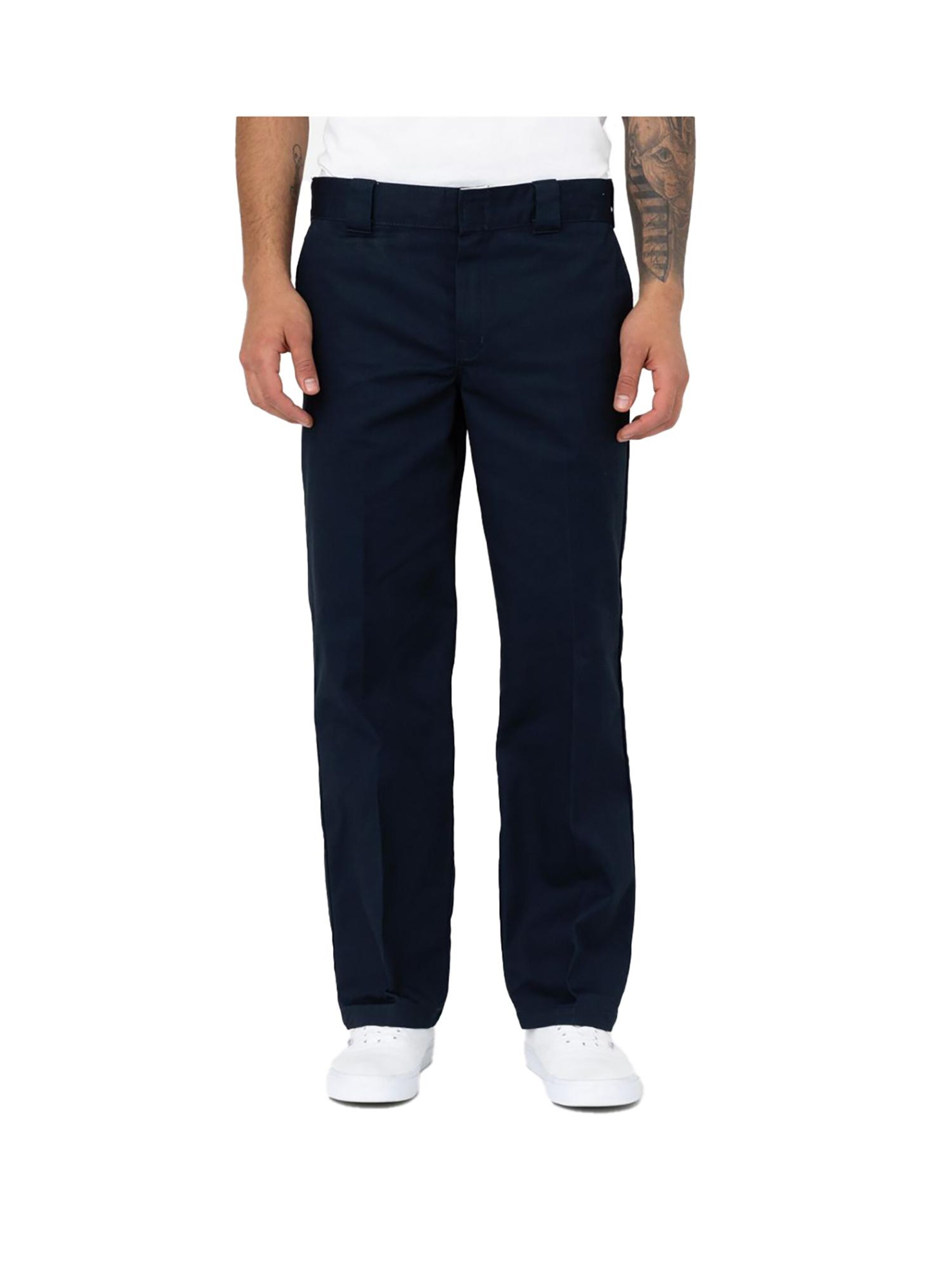 DICKIES Slim fit Pants '873' in Blue: front