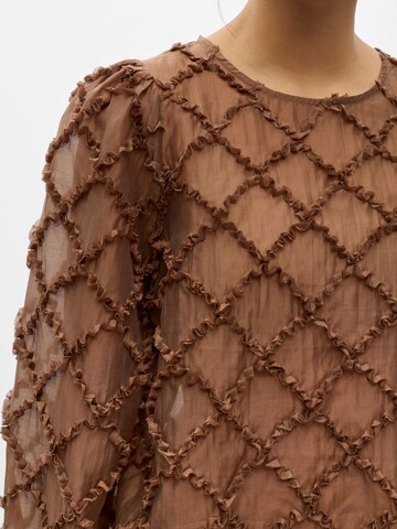 OBJECT Blouse 'Luisa' in Bruin