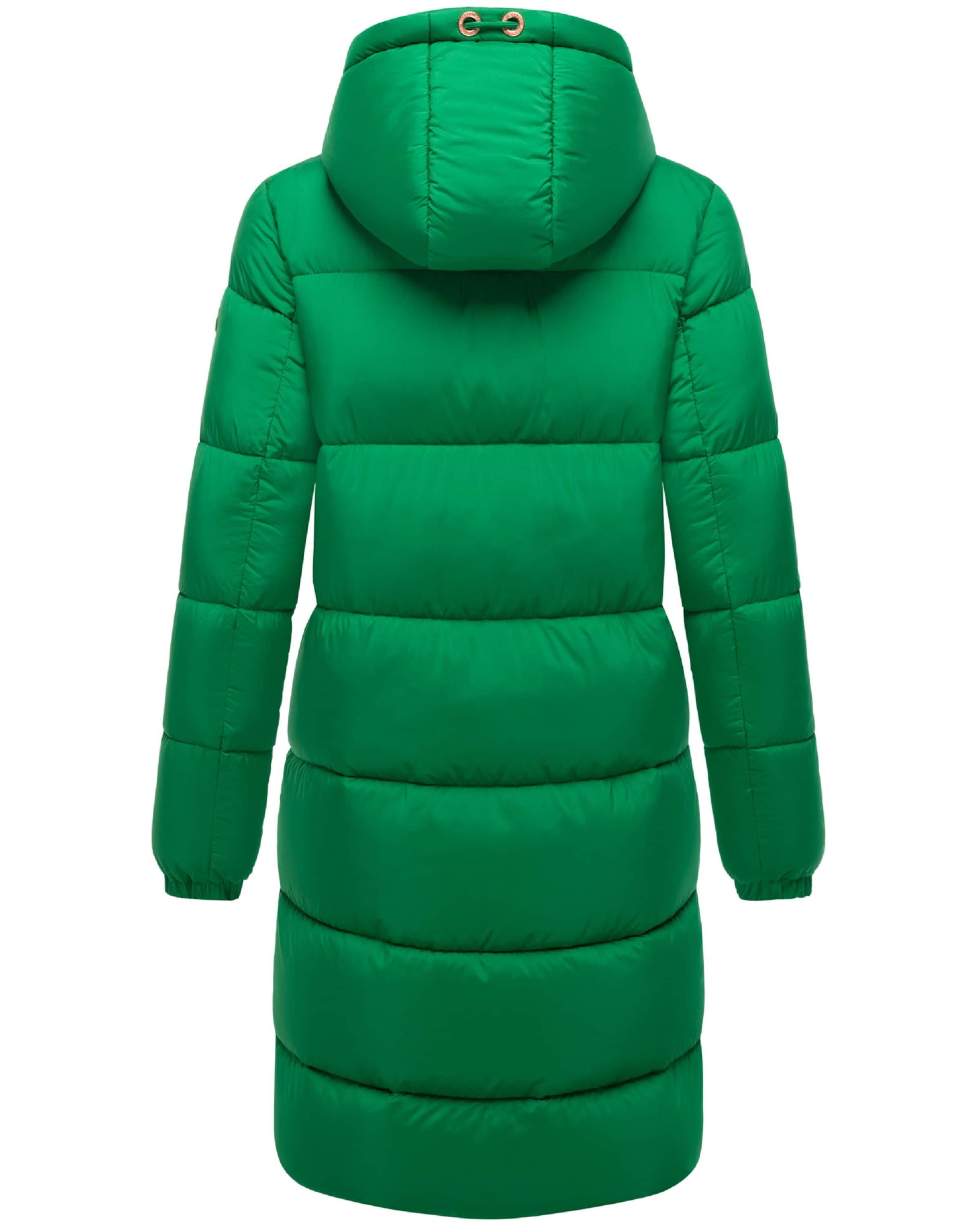 MARIKOO Зимнее пальто в Зеленый