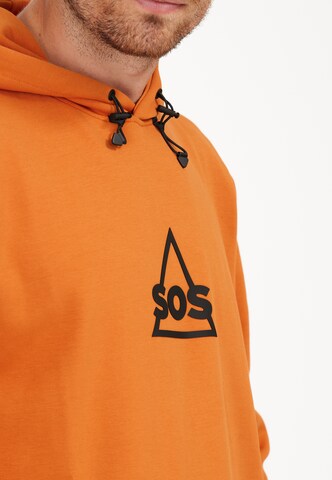 SOS Sweatshirt 'Vail' in Oranje