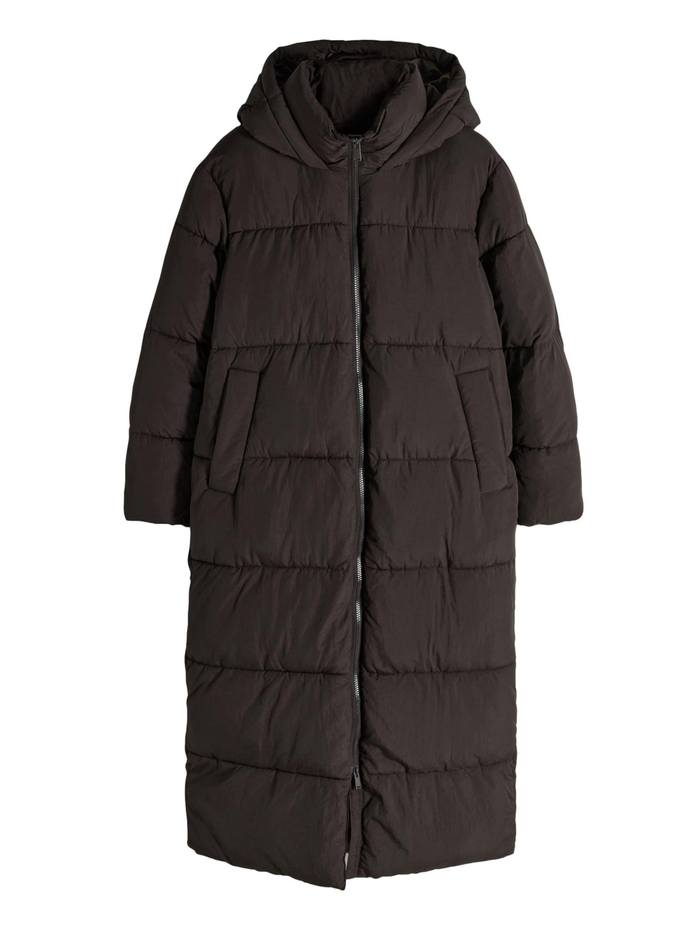 Palton de iarnă de la The Set pe maro: față