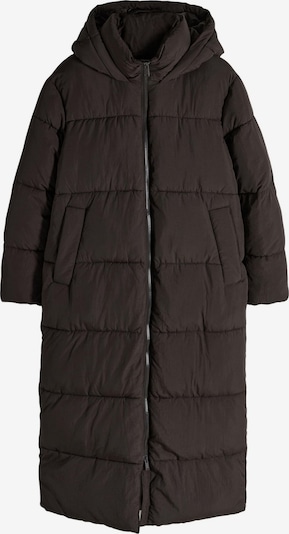 The Set Wintermantel in schoko, Produktansicht