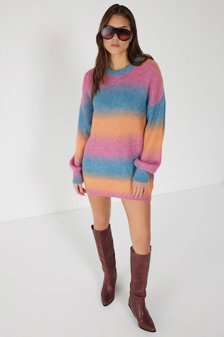 No Matter What Knitted dress in Orange