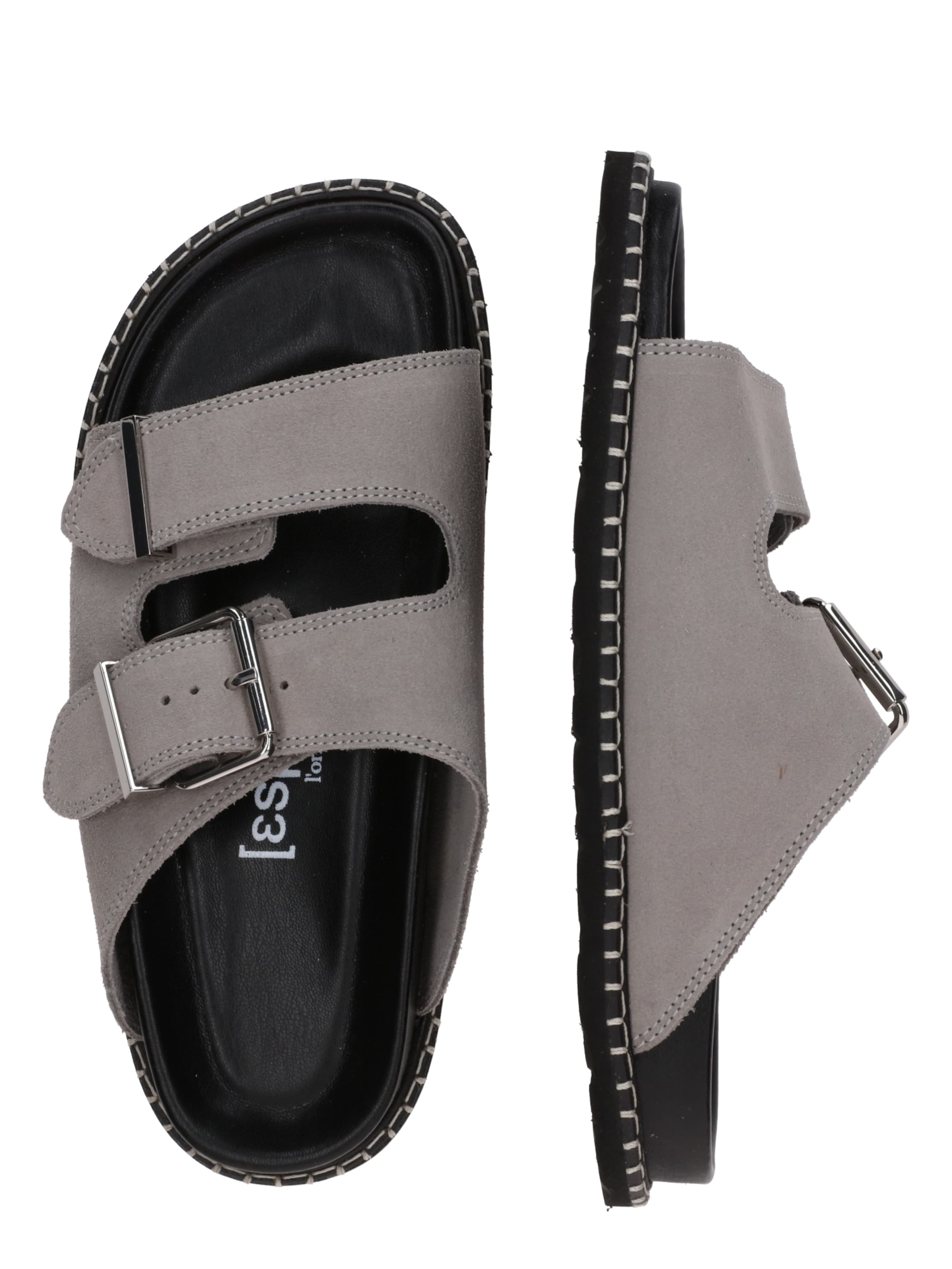 espadrij l´originale Pantofle 'LYON PLAGE' – šedá