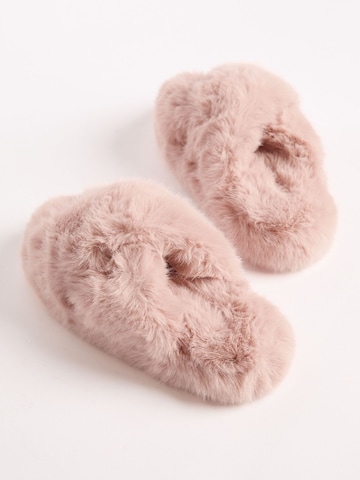 Pantoufle Lipsy en rose