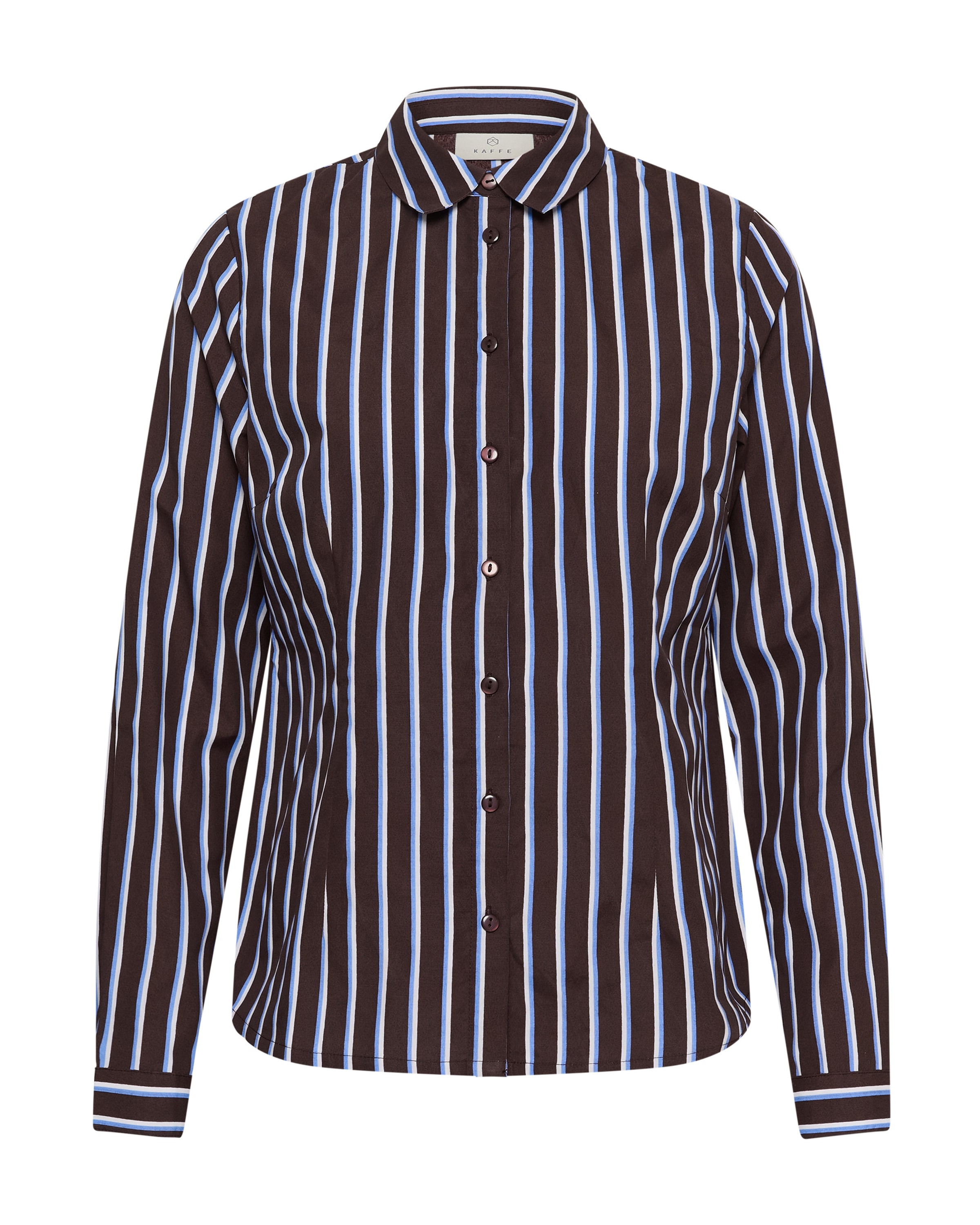 Kaffe Blouse 'Giulia' in Bruin: voorkant