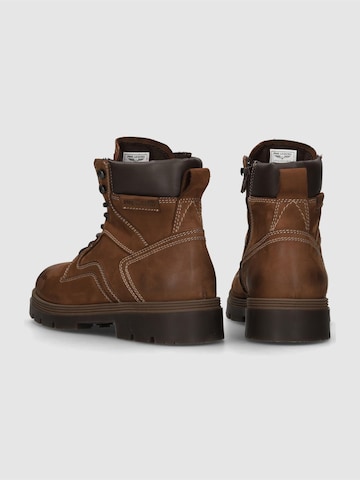 PME Legend Boots 'Skyvan boot in waxed leather' i brun