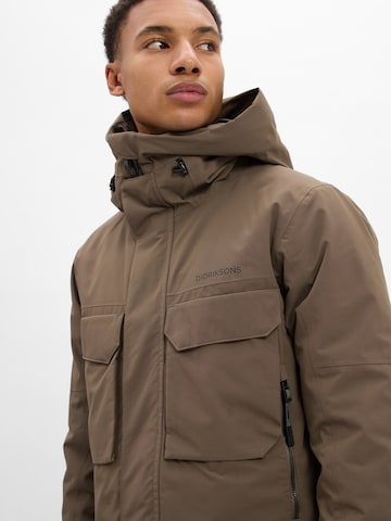 Veste fonctionnelle 'Drew' Didriksons en marron