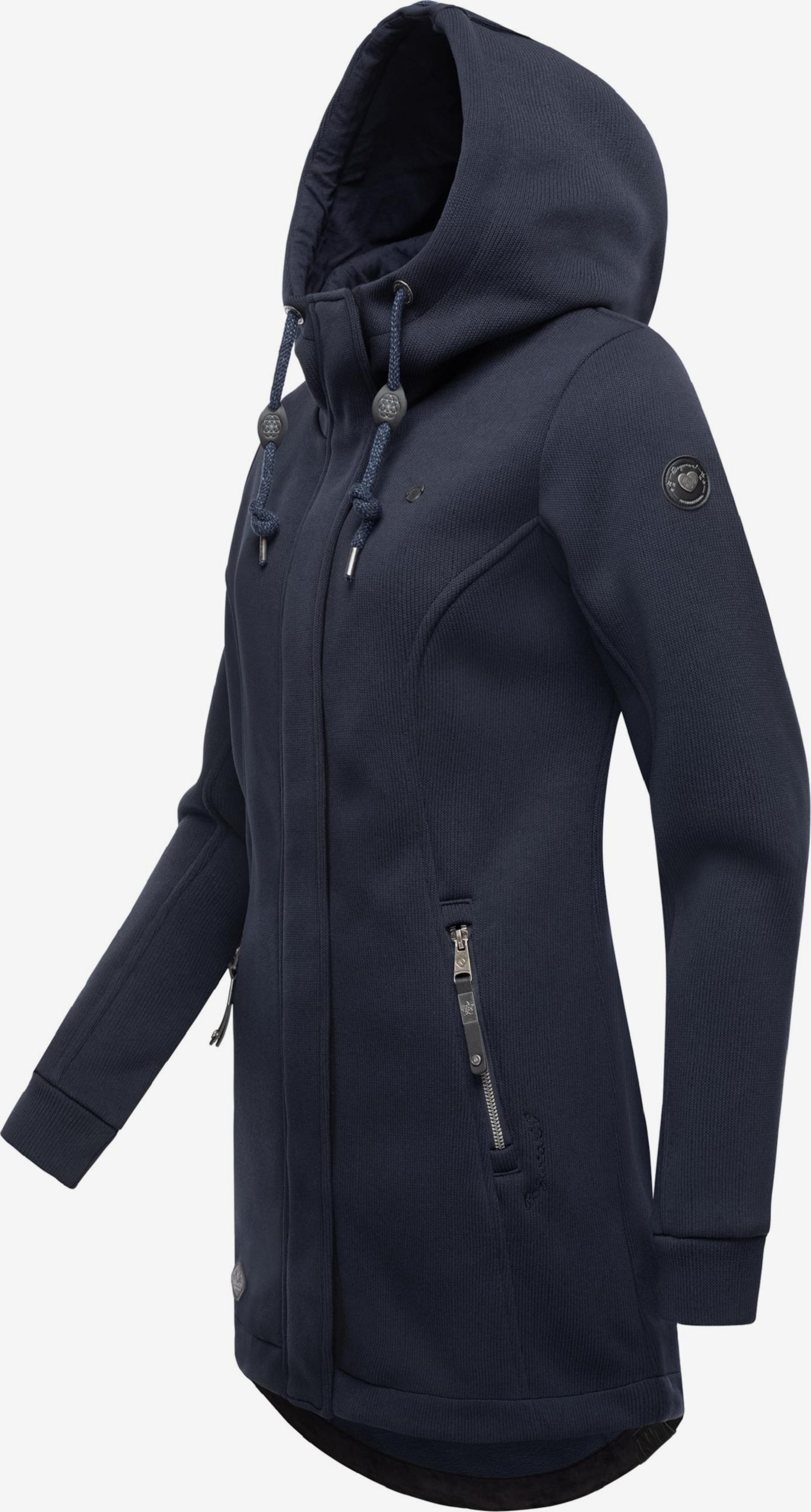in \'Letti\' Hoodie | Zip-Up YOU Navy ABOUT Ragwear
